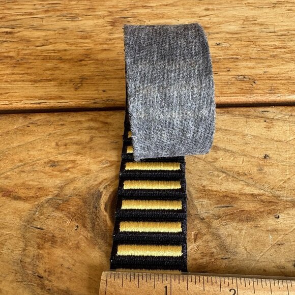 Army Overseas Bars Dress Blue SM Service Bars Strip Of 101 Bars 1.25” Long - Picture 1 of 2